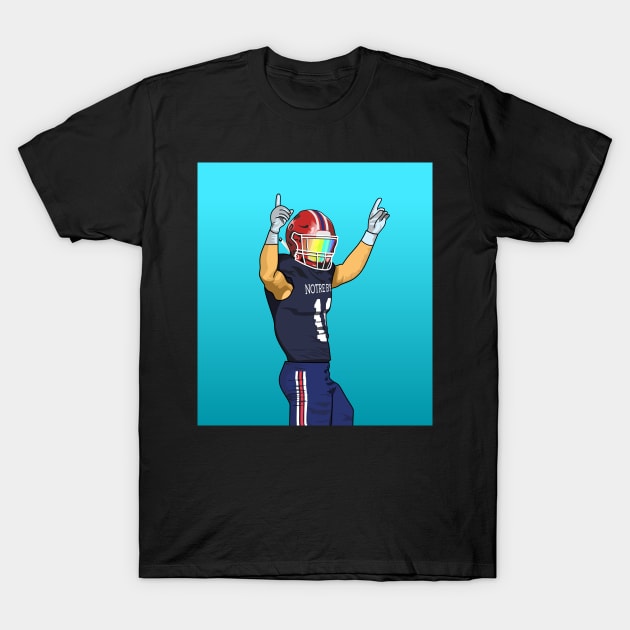 American football T-Shirt by Aan Design Art